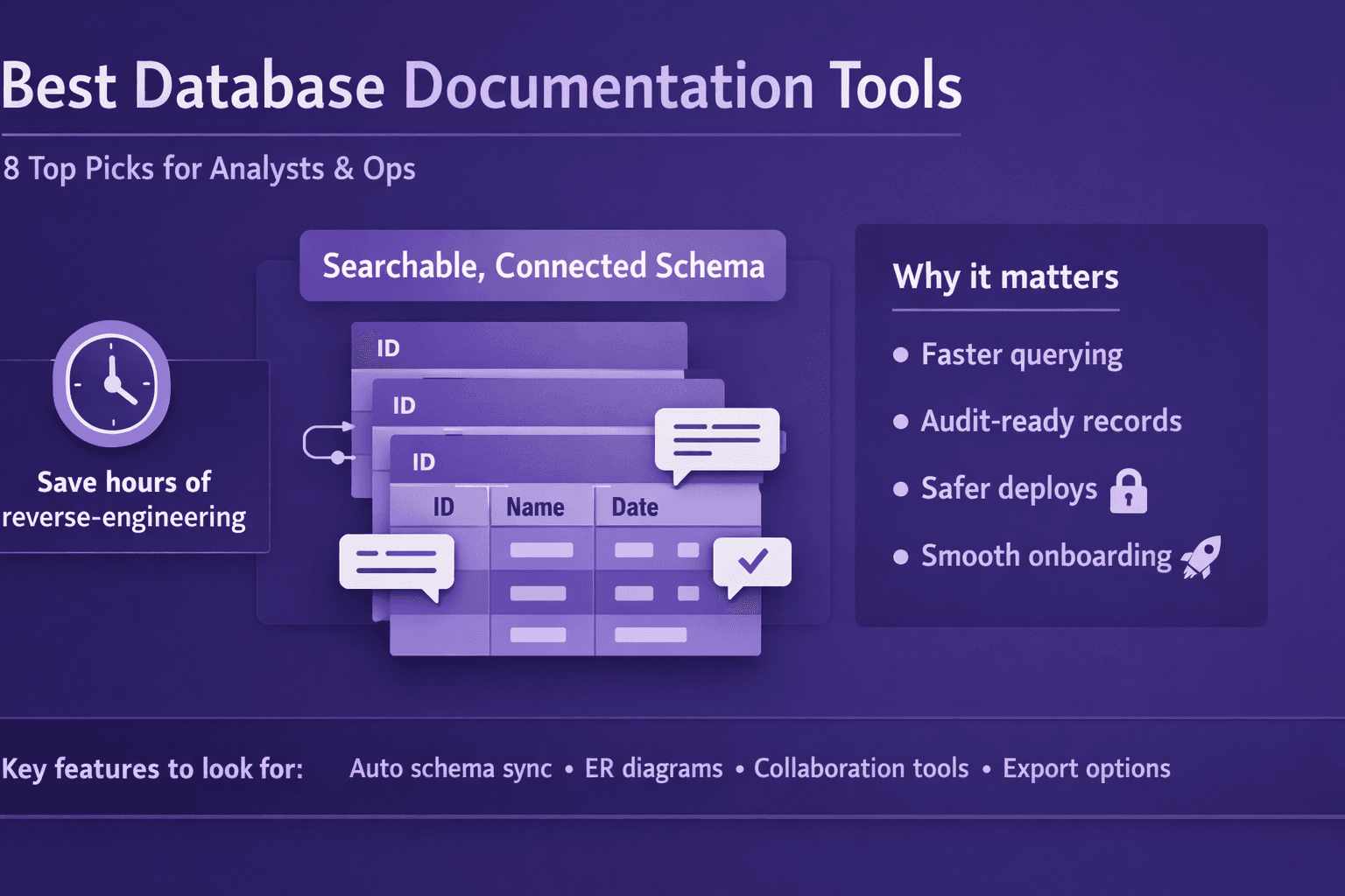 Best Database Documentation Tools: 8 Top Picks for Analysts & Ops